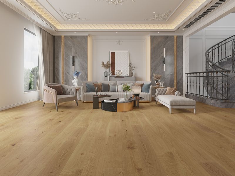 Engineered Oak Open Plan