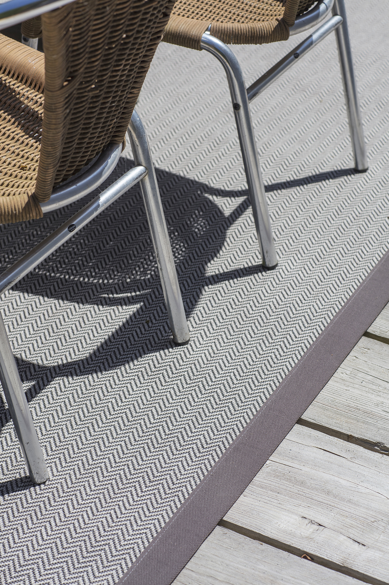 Anywhere Herringbone Ice Carpet